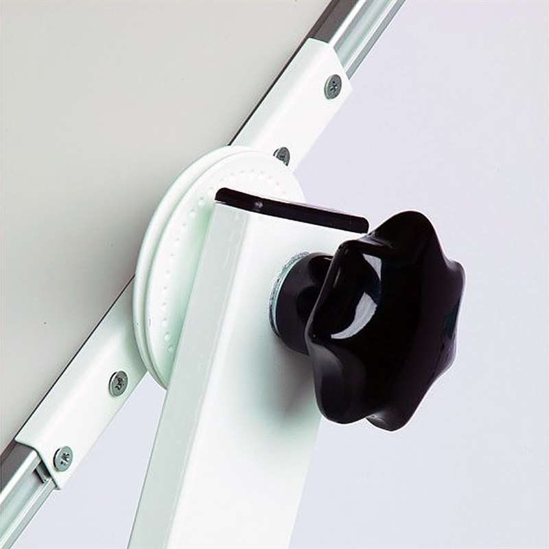 Sv&auml;ngtavla, whiteboard f&ouml;r intensiv anv&auml;ndning p&aring; mobilt stativ - 8 storlekar - 120x200 cm