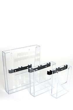 CROWN TRUSS 10x10, Broschyrdispenser A4 med beslag #2