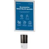 Handdesinfektionsmaskin med A4 vikbar ram för väggmontering - 500 ml #1