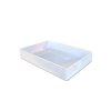 Droppbricka vit akryl (Tray) #1