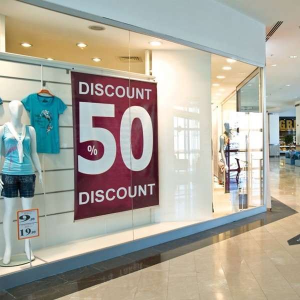 BANNER-LINE affischremsa 30mm 135cm Alu #10