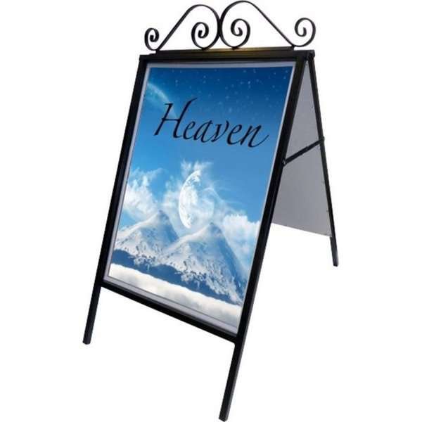 Antique Gatupratare - 50x70 cm - svart Gatupratare