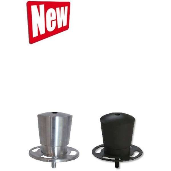 Crowd control topp för rep, med tråd. Stål