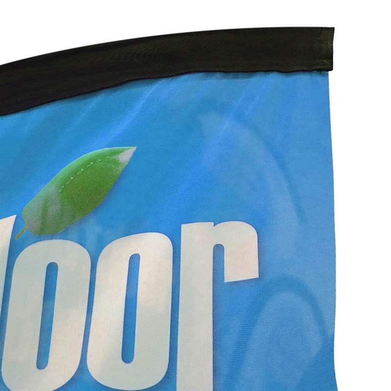 Beachflagga, utomhusbågflagga, fiskespö, liten (utan fot och flagga) #6