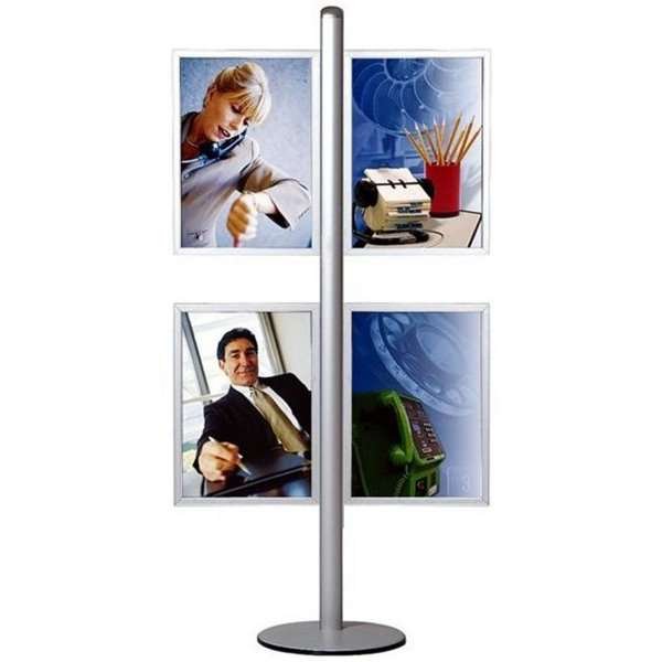 Multi Stander 15 - Dubbelsidig med 4x50x70cm inskjutbar vertikal #2