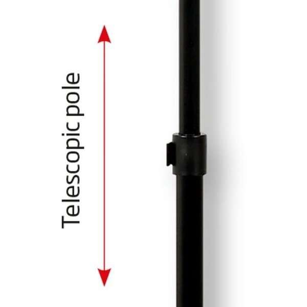 Infostand Telescopic Black A3 #3