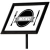 Infostand Telescopic Black A3 #4