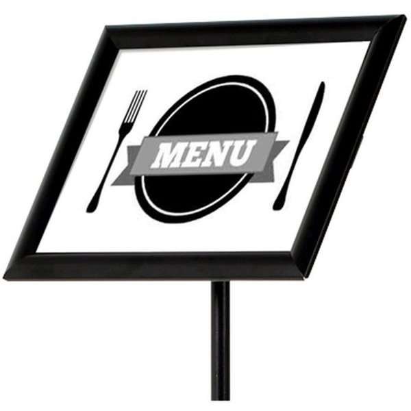 Infostand Telescopic Black A3 #4