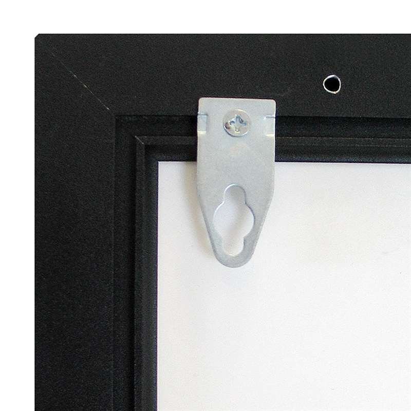 Crown LED Out box - Enkelsidig - Svart - A3 #5
