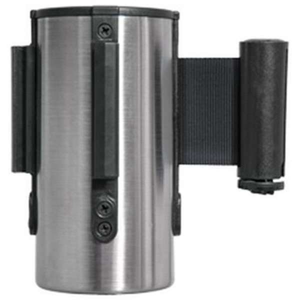 Crowd Barrier, Wall Dispenser, Black, med 3 meter svart bälte #4