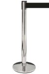 Silver Barrier stolpe - 1 Stativ med 3 meter svart band #1