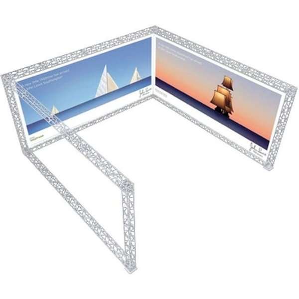 Crown Truss 15 U-form 5 x 5 m - vit #2