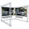 Crown Truss 15 U-form 3 x 3 m - vit #1