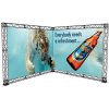 Crown Truss 15 L-Shape 3 x 3 m - svart #1