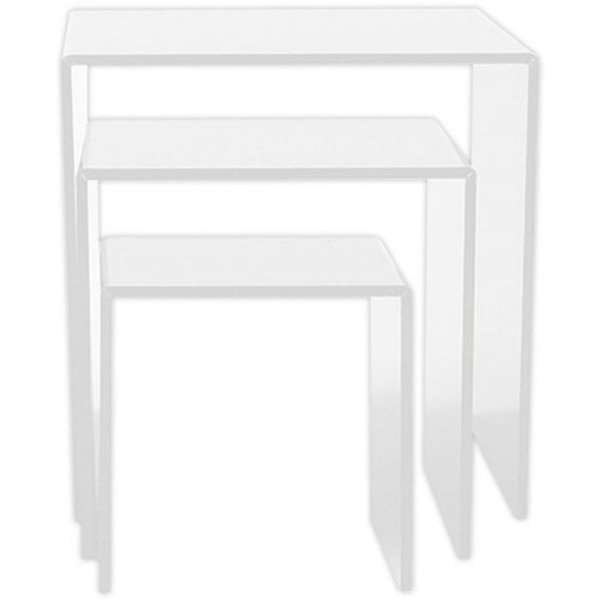 Häckande hyllor - 3 Stk - Transparent #1
