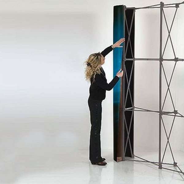 Pop-up vägg böjd - 3x4 #20