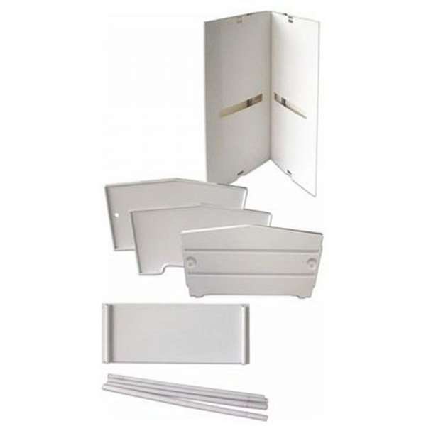 Basic Messe Disk White, med väska #8