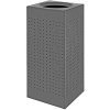 Grå avfallsbehållare - 120 liter #1