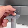 BASIC Infostand A4 - 92mm hög v- snäppramar profil 25mm, svart #8