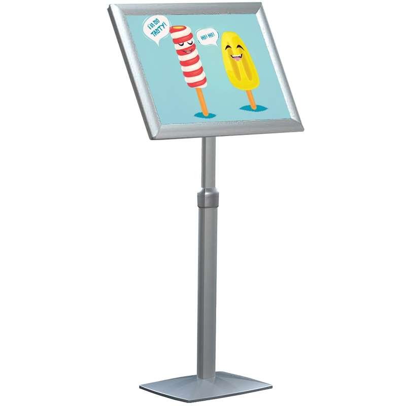Flex Info stativ justerbart - A2 - silver #1
