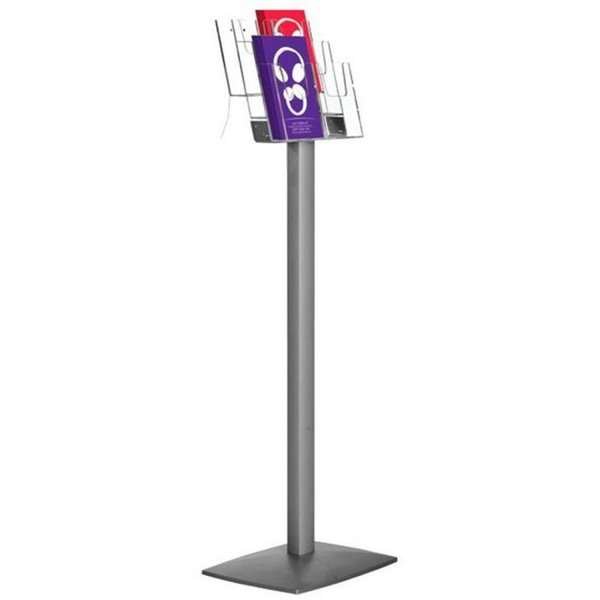 Pillar Broschyrställ vertikal - Flyer - 6xM65 - 9,9x21 cm #1