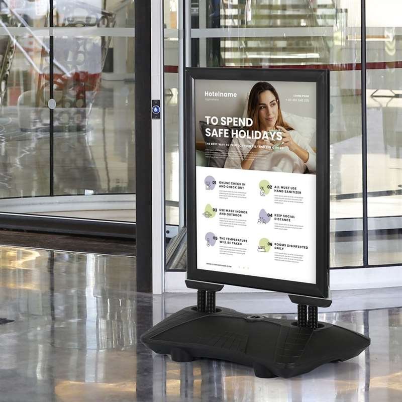 Wind-Sign Pro Gatupratare - A1 - svart