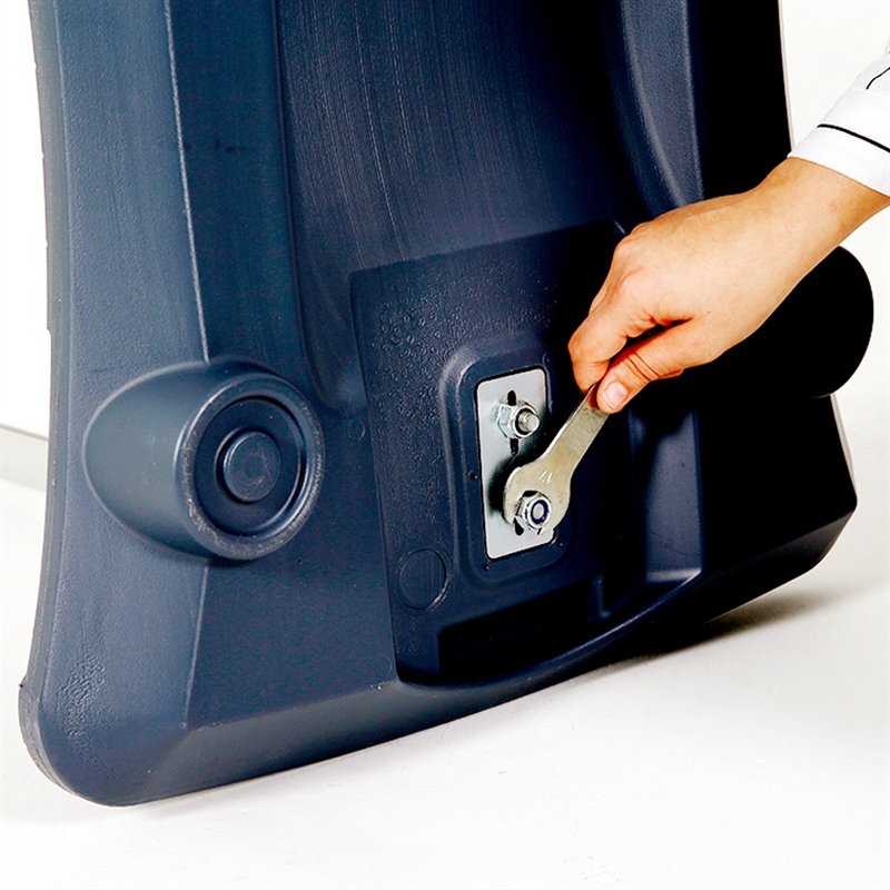 Wind-Sign Pro Gatupratare - 50x70 cm - svart