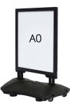 Wind-Sign Waterbase Budget Gatupratare - A0 - svart #1