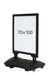 Wind-Sign Waterbase Budget Gatupratare - 70x100 cm - svart #1