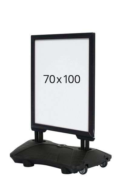 Wind-Sign Waterbase Budget Gatupratare - 70x100 cm - svart #1