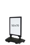 Wind-Sign Waterbase Budget Gatupratare- 50x70 cm - svart #1