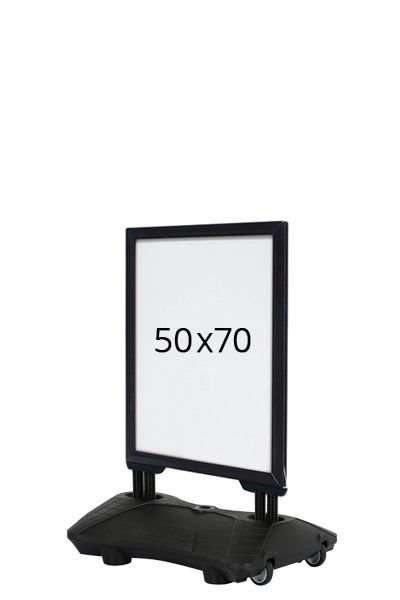 Wind-Sign Waterbase Budget Gatupratare- 50x70 cm - svart #1