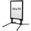 Wind-Line Budget Fjäderställ Trottoarpratare - 50x70 cm - svart #1