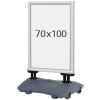Wind-Sign Waterbase Budget Gatupratare - 70x100 cm - silver #1