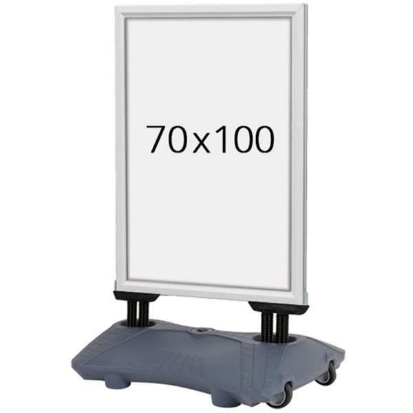 Wind-Sign Waterbase Budget Gatupratare - 70x100 cm - silver #1