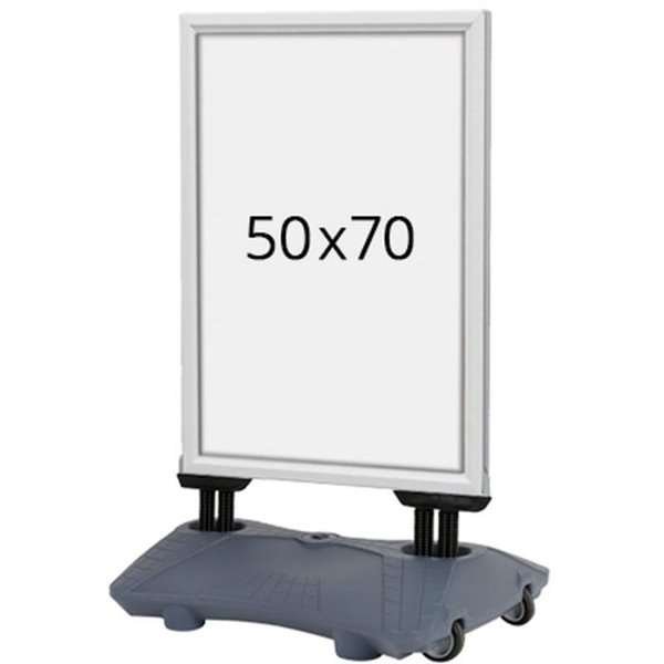 Wind-Sign Waterbase Budget Gatupratare - 50x70 cm - sølv #1