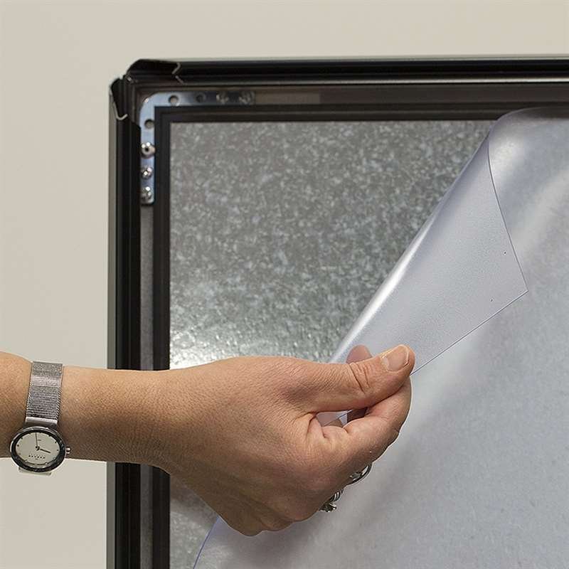 Alu-Line Standard Gatupratare Gatupratare, 70x100 cm - svart