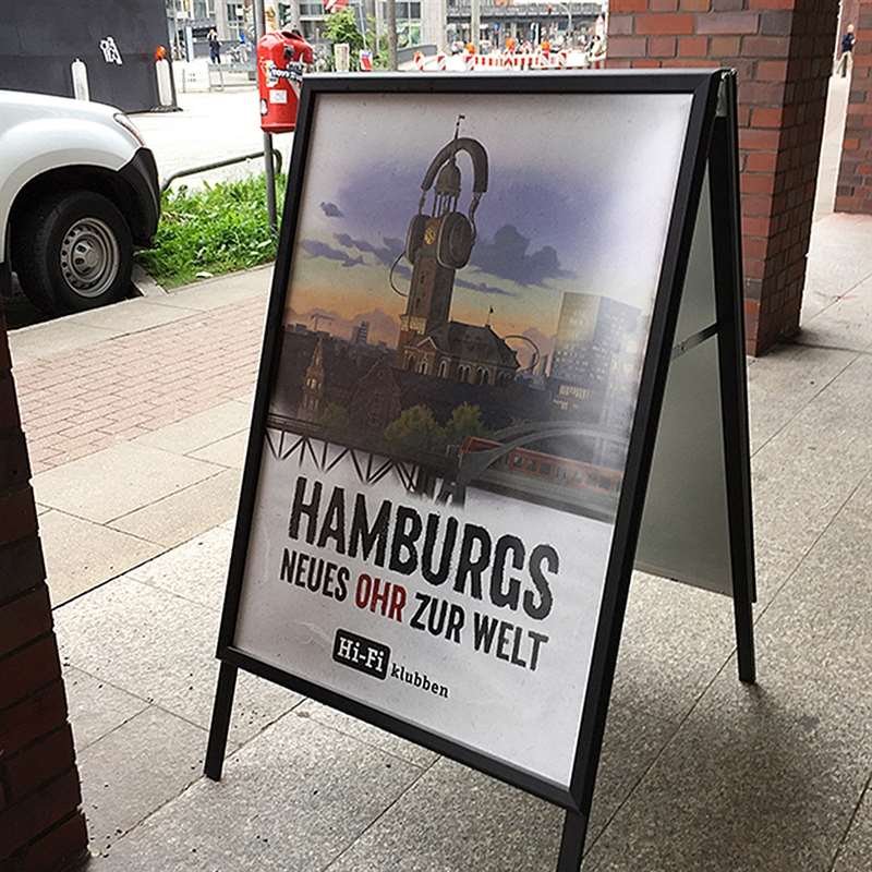 Alu-Line Standard Gatupratare Gatupratare, A1, svart