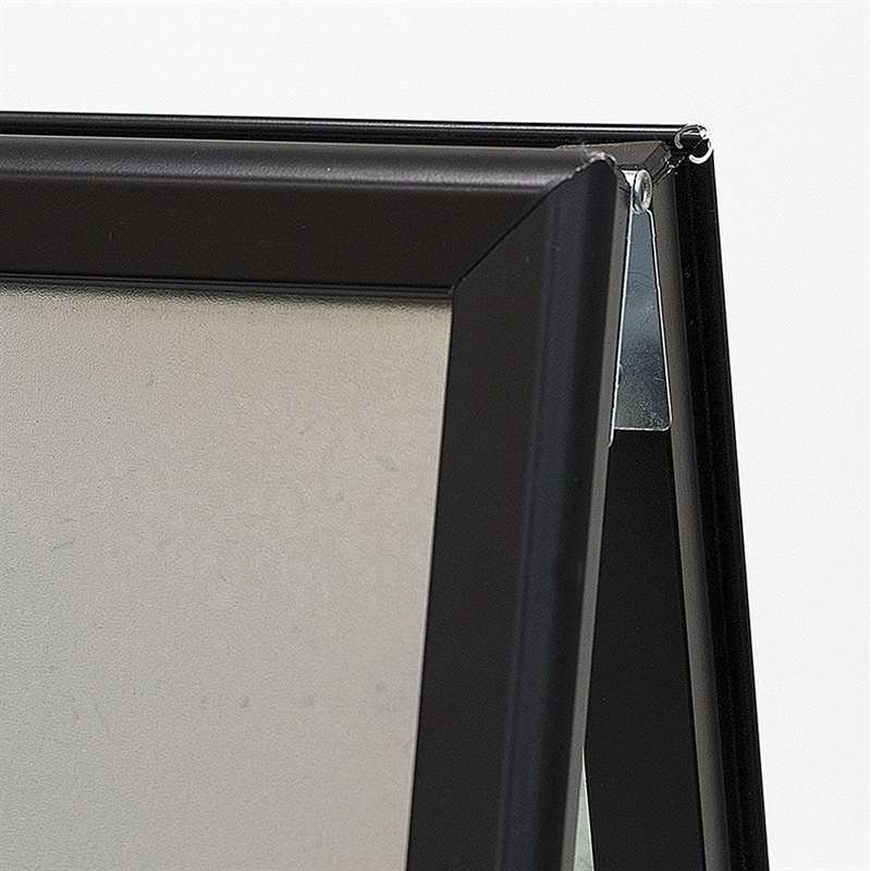 Alu-Line Standard Gatupratare Gatupratare, 50x70 cm, svart