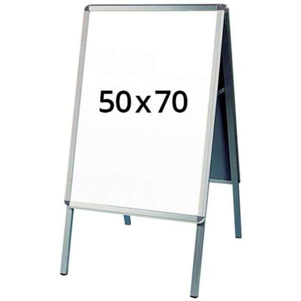 Alu-Line Rondo Gatupratare - 50x70 cm - silver