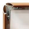 Alu Fällbar ram med trälook, 25 mm profil, 70 x 100 cm #4