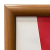 Alu Fällbar ram med trälook, 25 mm profil, 70 x 100 cm #3