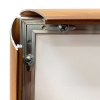 Alu snäppramar med trälook, 25 mm profil, 50 x 70 cm #4
