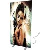 LED -Tex Light stand display dubbelsidig 100 x 200 cm #17