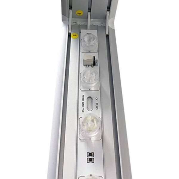 LED -Tex Light stand display dubbelsidig 100x250cm #8