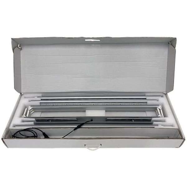 LED -Tex Light stand display dubbelsidig 100x250cm #3