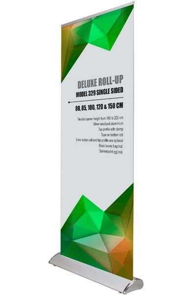 Deluxe Roll-up, enkelsidig, 120 cm, alu #1
