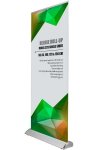 Deluxe Roll-up, enkelsidig, 100 cm, alu #1