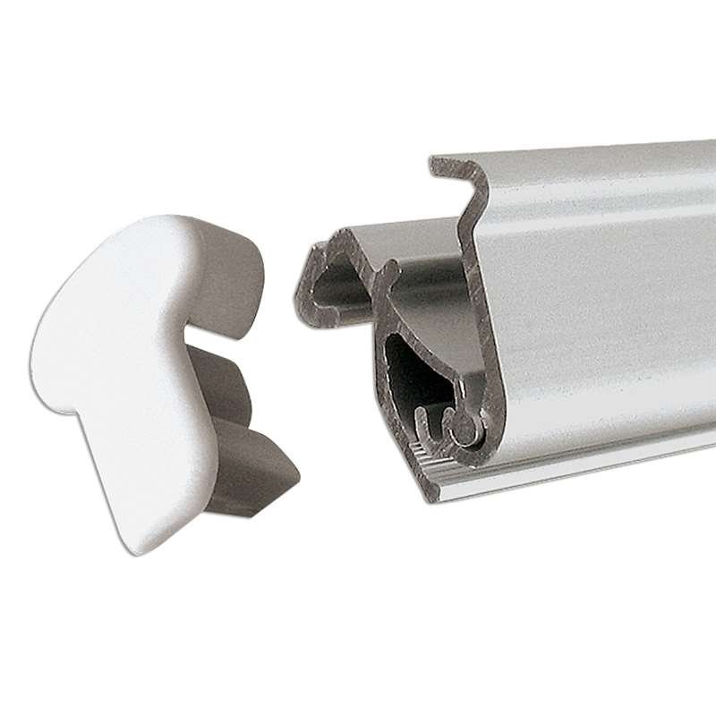 Euro Roll-up enkelsidig kassett, 85x220 cm - silver #6