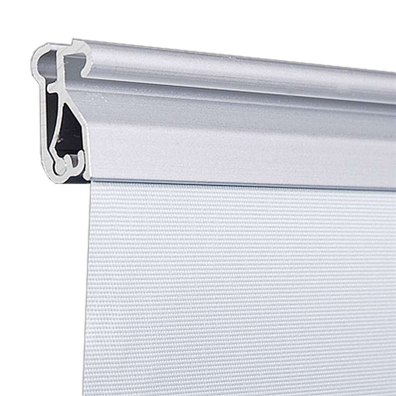 Euro Roll-up enkelsidig kassett, 85x220 cm - silver #5